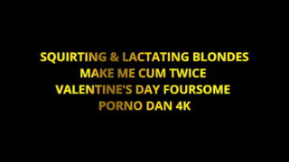 Noelle Easton, Trillium Tag Team Blowjob Before Rough Gangbang!