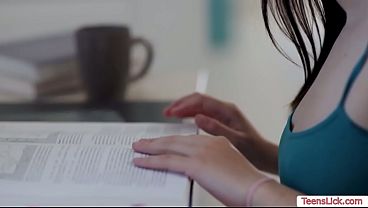 Horny Sorority babes lick each others wet pussy