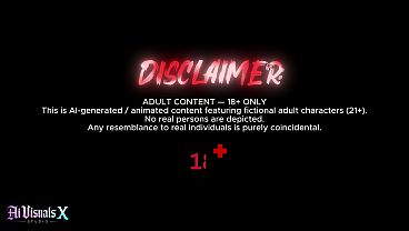 [4K] AI 3D Animated – Asian Goth Slut Sucking And Fucking In The Office | AI Visuals X