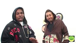 Taj Malai moans from excitement as her Asian fanny gets railed in a BBC threesome