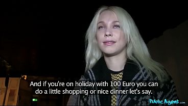 Public Agent – Blonde Russian college girl 18 has super soft natural tits and a tight pussy